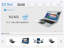 Tablet Screenshot of eznetpc.com